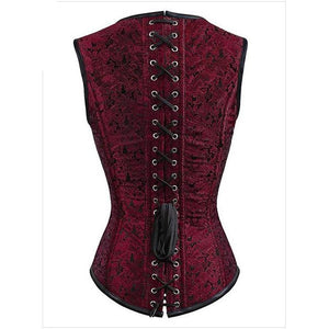 Super Sexy Steampunk Leather Corset - Dragonfly Madness