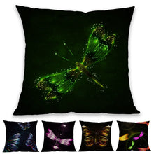 Load image into Gallery viewer, Dragonfly Pillow Case - Dragonfly Madness
