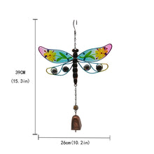 Load image into Gallery viewer, Dragonfly or Butterfly Wind Chime - Dragonfly Madness