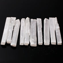 Load image into Gallery viewer, 10pcs Natural White Selenite Crystal - Dragonfly Madness
