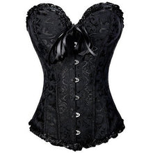 Load image into Gallery viewer, Victorian Overbust Steel Boned Sexy Corset - Dragonfly Madness