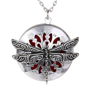 Dragonfly Essential Oil Locket - Dragonfly Madness