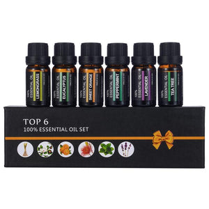 100% Pure Natural Aromatherapy Oils Kit 6PC/set - Dragonfly Madness